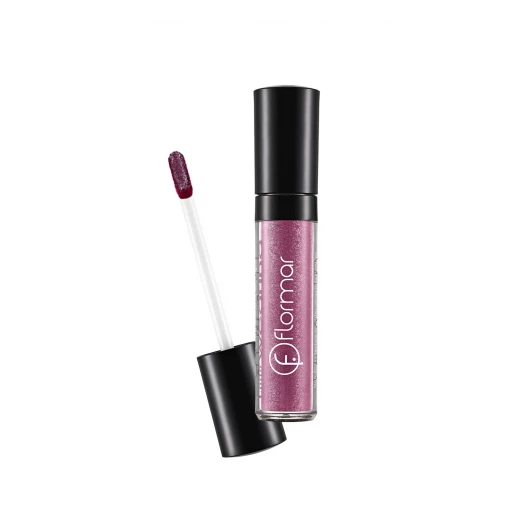 Flormar – Long Wearing Lip Gloss -L413 Maroon Silver