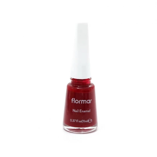 Flormar Polish Nail Enamel 128 Bordeaux scream Flormar Polish Nail Enamel 128 Bordeaux scream