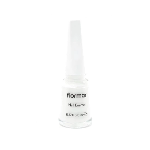 Flormar Nail Enamel 400 Bright white, 11ml Flormar Nail Enamel 400 Bright white, 11ml