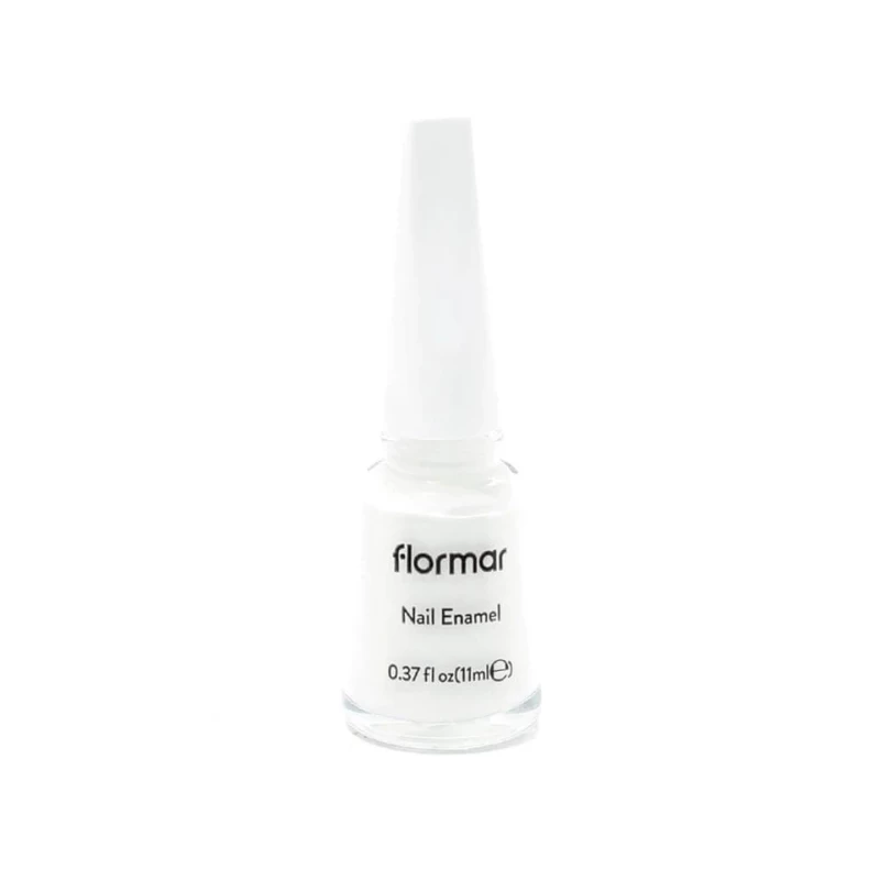 Flormar Nail Enamel 400 Bright white, 11ml - Flormar
