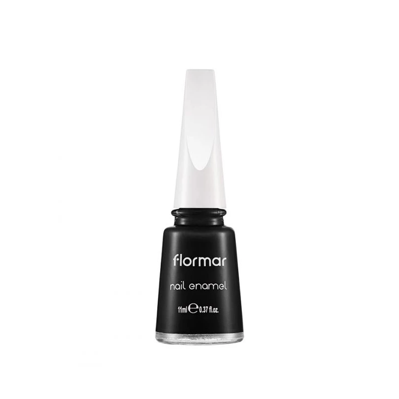Flormar Nail Enamel 313 Black Minimalism 11ml - فلورمار