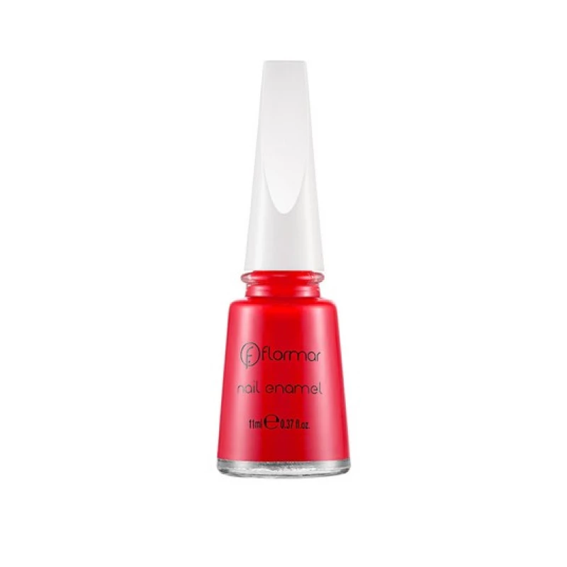Flormar Nail Enamel 377 Red coral 11ml - فلورمار
