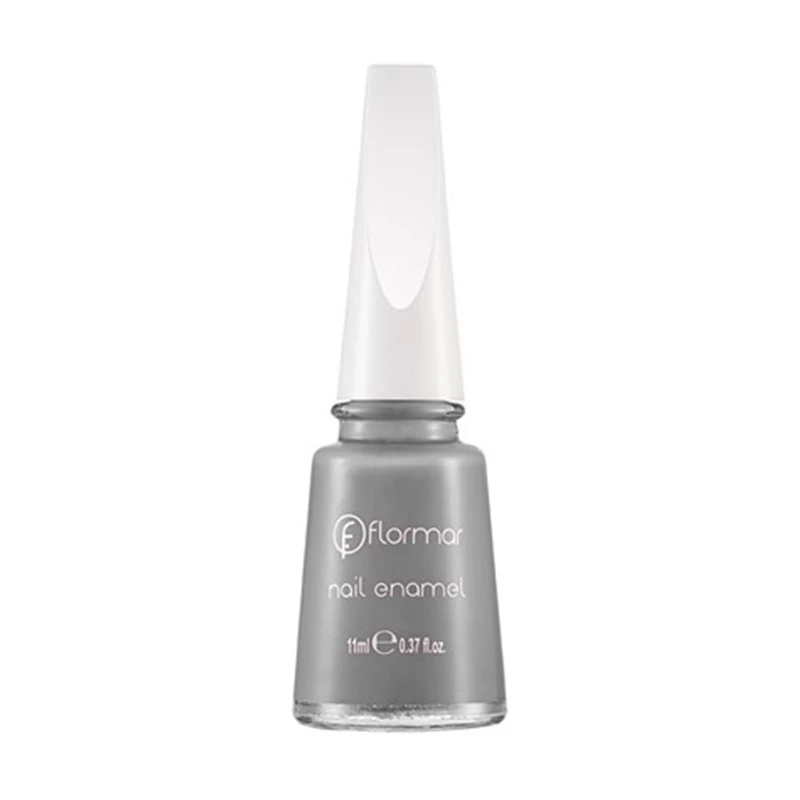 Flormar Nail Enamel 417 Steel Gray 11ml - فلورمار