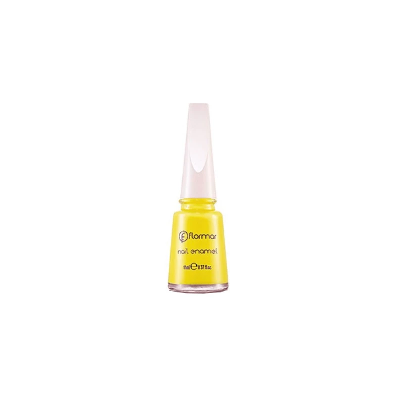 Flormar Nail Enamel 420 Neon yellow 11ml - فلورمار
