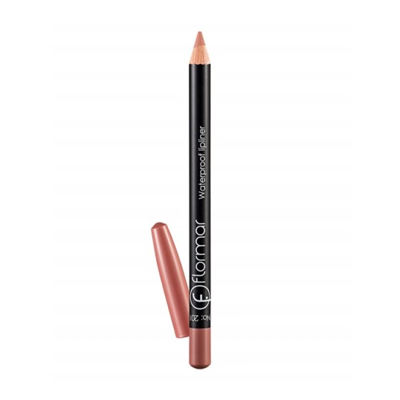 Flormar - Waterproof Lipliner 201 Naturally Nude - فلورمار