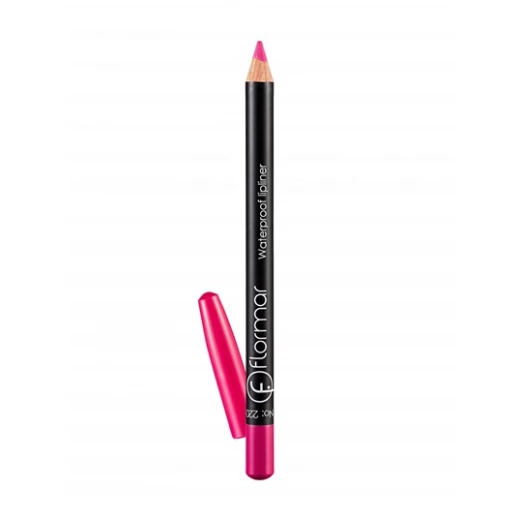 Flormar - Waterproof Lipliner Pencil 220 Rebellious Fuchsia Flormar - Waterproof Lipliner Pencil 220 Rebellious Fuchsia