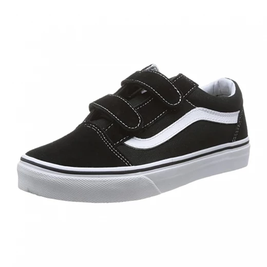 Vans UY Old Skool V Black/True White Suede Child , US 13 Vans UY Old Skool V Black/True White Suede Child , US 13
