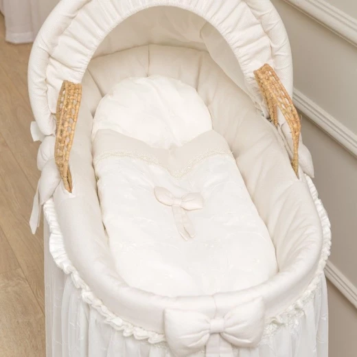 Funna Moses Basket Premium- Cream - فونا بيبي - Image 3