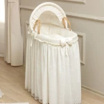 Funna Moses Basket Premium- Cream - فونا بيبي
