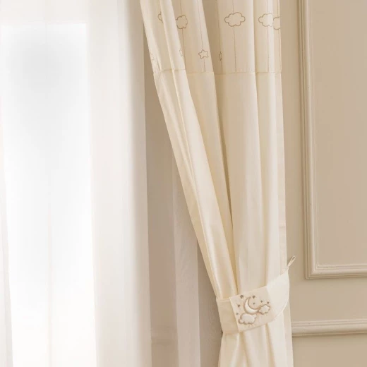 Funna Curtain Luna Elegant 150x250 - Gold - فونا بيبي - Image 2