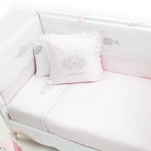 Funna Baby Bed Set 8pcs Princess, Pink, 70 X 140 cm - فونا بيبي - Image 4