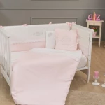 Funna Baby Bed Set 8pcs Princess, Pink, 70 X 140 cm - فونا بيبي