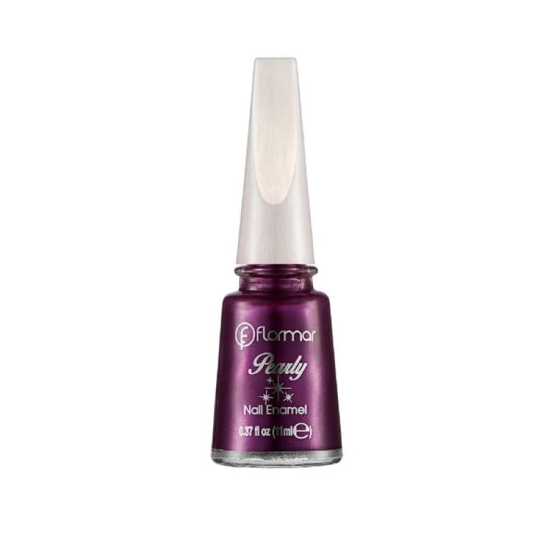 Flormar - Pearly N.enamel Pl060 Neapolitan Purple - فلورمار