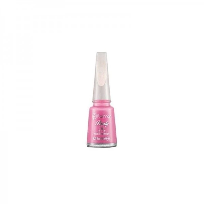 Flormar - Nail Enamel Pearly Pl124 Light Salmon - فلورمار