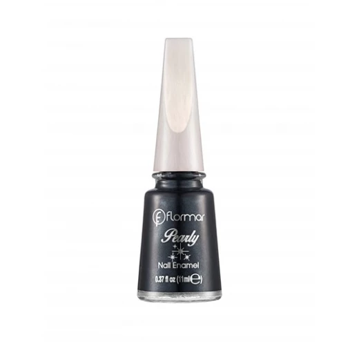 طلاء أظافر لؤلؤي من فلورمار PL399 Midnight Black طلاء أظافر لؤلؤي من فلورمار PL399 Midnight Black