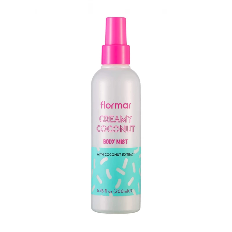 Flormar Body Mist-creamy Coconut-200ml - فلورمار