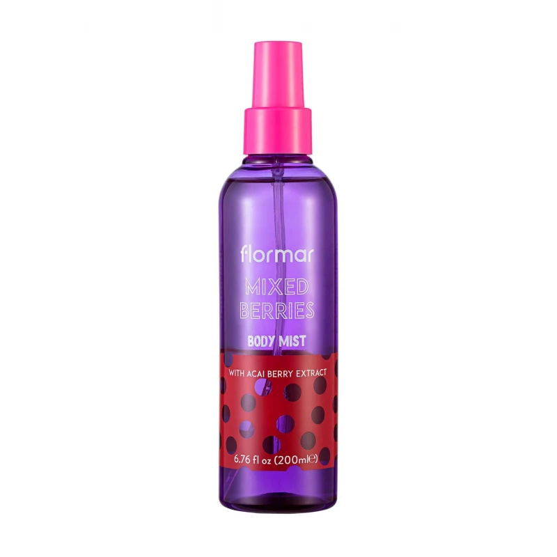 Flormar Body Mist-mixed Berries-200ml - فلورمار