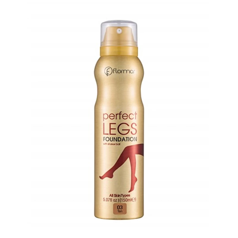 Flormar Perfect Legs Foundation 03 Tan 150ml - فلورمار