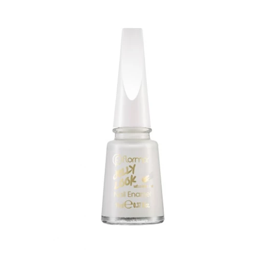 Flormar - Jelly Look Nail Enamel JL01 Pure Milk Flormar - Jelly Look Nail Enamel JL01 Pure Milk