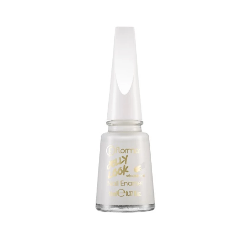 Flormar - Jelly Look Nail Enamel JL01 Pure Milk - فلورمار