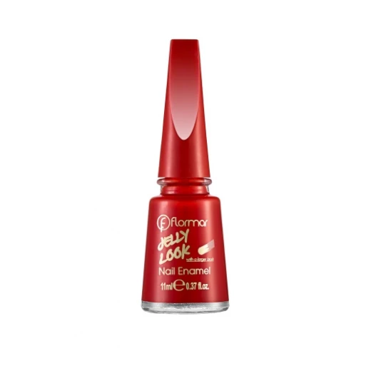 Flormar - Jelly Look Nail Enamel JL04 Scarlet Flormar - Jelly Look Nail Enamel JL04 Scarlet