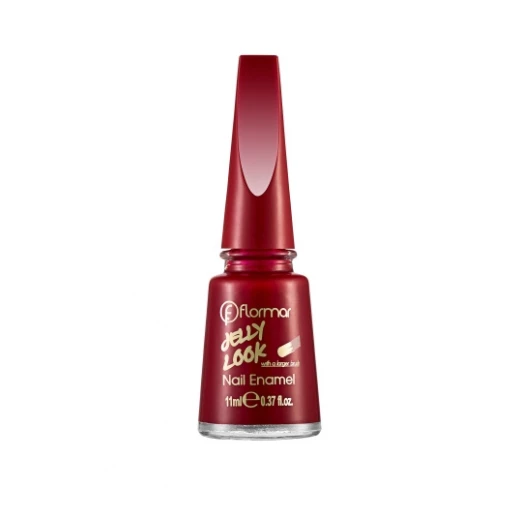 Flormar - Jelly Look Nail Enamel JL05 Fire Red Flormar - Jelly Look Nail Enamel JL05 Fire Red