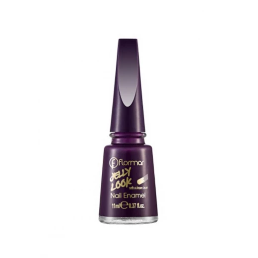 Flormar - Jelly Look Nail Enamel JL08 Plum Flormar - Jelly Look Nail Enamel JL08 Plum