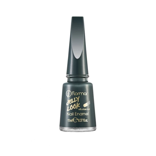 Flormar - Jelly Look Nail Enamel JL13 Pale Eucalypt Flormar - Jelly Look Nail Enamel JL13 Pale Eucalypt