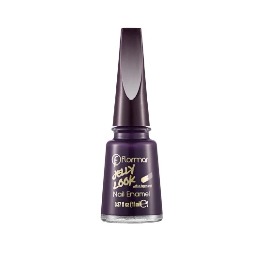 Flormar - Jelly Look Nail Enamel JL20 Rich Purple Flormar - Jelly Look Nail Enamel JL20 Rich Purple