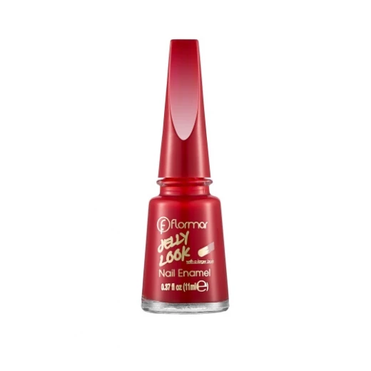 Flormar - Jelly Look Nail Enamel JL23 Stunning Red Flormar - Jelly Look Nail Enamel JL23 Stunning Red