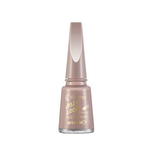 Flormar - Jelly Look Nail Enamel JL42 Milky Almond Flormar - Jelly Look Nail Enamel JL42 Milky Almond