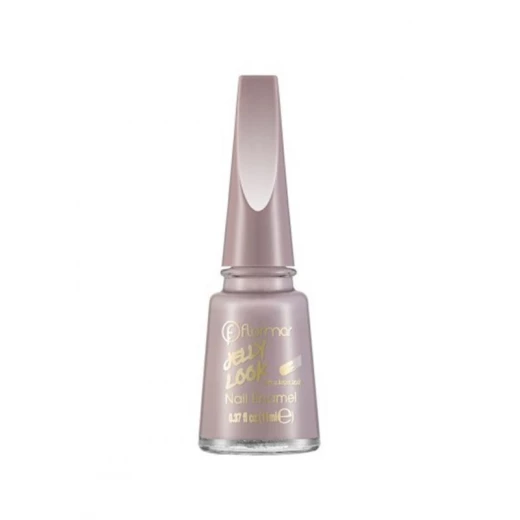 Flormar - Jelly Look Nail Enamel JL44 Charleston Grey Flormar - Jelly Look Nail Enamel JL44 Charleston Grey