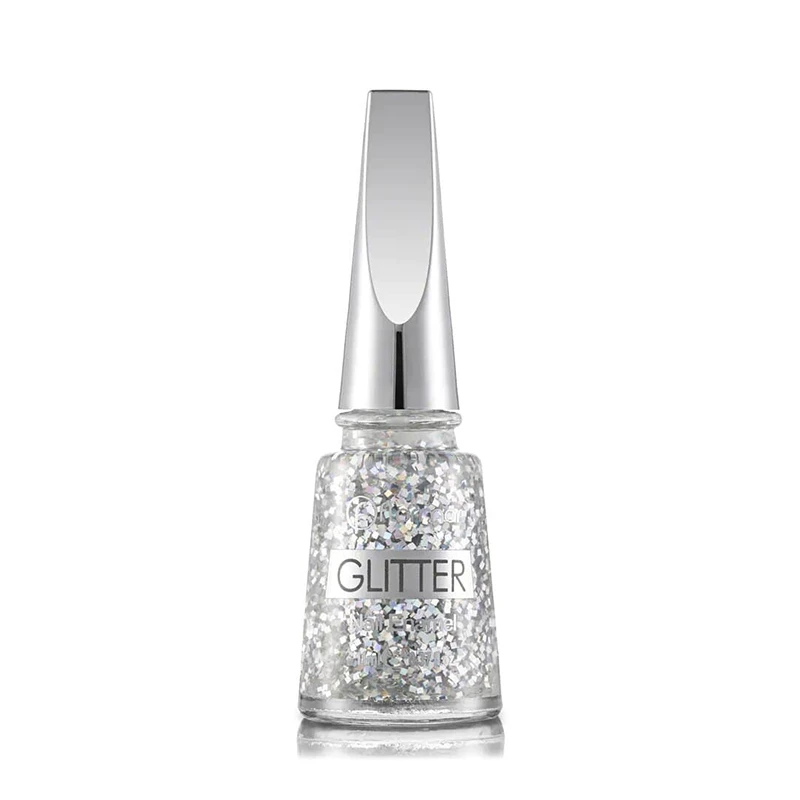 Flormar Glitter Nail Enamel GL01 Stardust, 11 ml - فلورمار