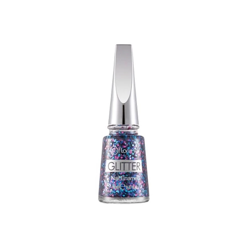 Flormar Glitter Nail Enamel Gl09 Multicolor Shine 11ml - فلورمار