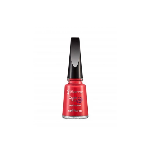 Flormar Quick Dry Nail Enamel QD03 Bright Coral 11ml Flormar Quick Dry Nail Enamel QD03 Bright Coral 11ml