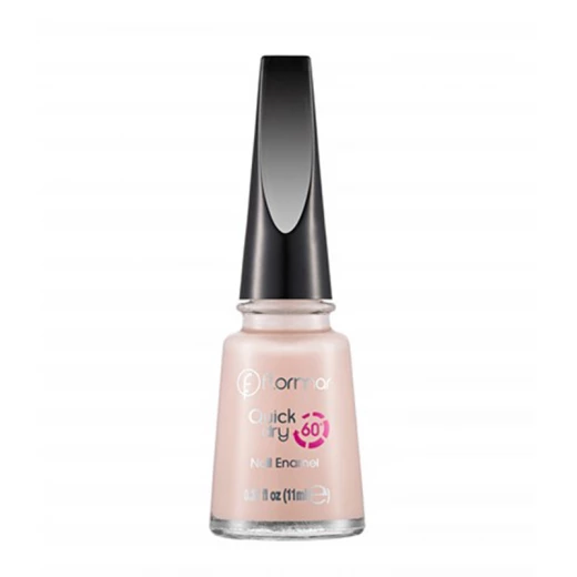 Flormar Quick Dry Nail Enamel QD11 Vanilla Ice Cream 11ml Flormar Quick Dry Nail Enamel QD11 Vanilla Ice Cream 11ml