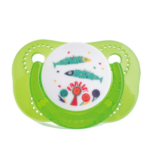 Farlin Tritan Pacifier -g- 0m+, Green