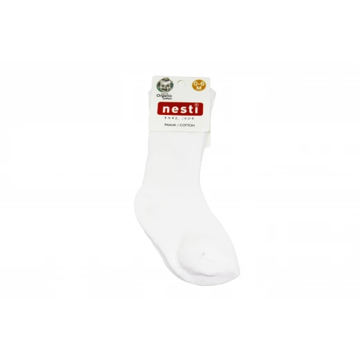 Pairs of Baby Socks 0-6m , White Pairs of Baby Socks 0-6m , White