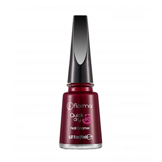 Flormar Quick Dry Nail Enamel QD22 Red Velvet 11ml Flormar Quick Dry Nail Enamel QD22 Red Velvet 11ml