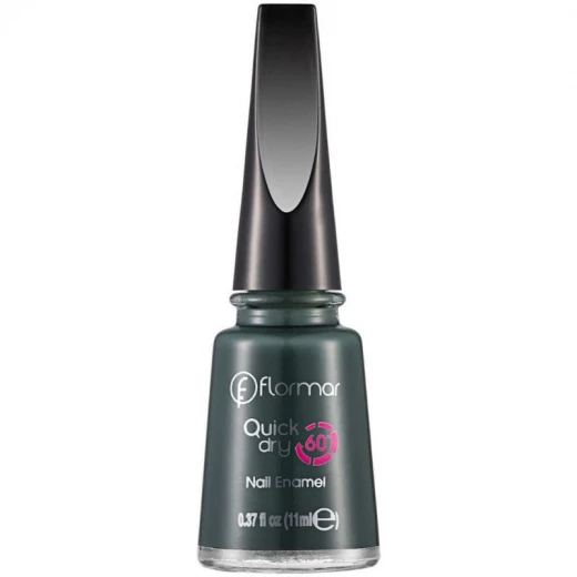 Flormar Quick Dry Nail Enamel Khaki Green 23 11ml Flormar Quick Dry Nail Enamel Khaki Green 23 11ml