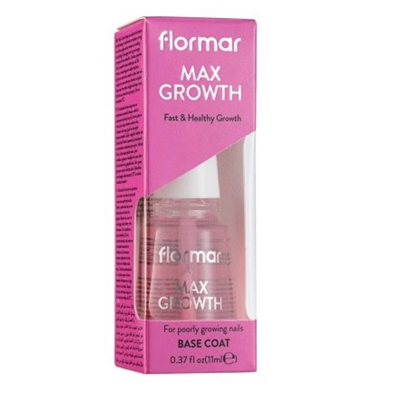 Flormar Max Growth Extending Effective Nail Care Gel 11ml - فلورمار