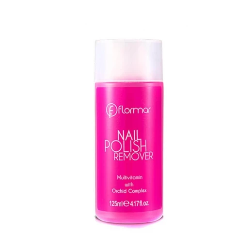Flormar Nail Polish Remover With Orchid Complex 125ml Flormar Nail Polish Remover With Orchid Complex 125ml