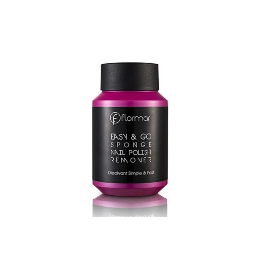 Flormar Easy & Go Sponge Nail Polish Remover 75ml Flormar Easy & Go Sponge Nail Polish Remover 75ml