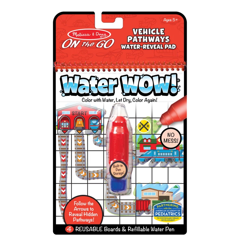 Melissa & Doug Water Wow! - Vehicles Pathways - ميليسا اند دوج