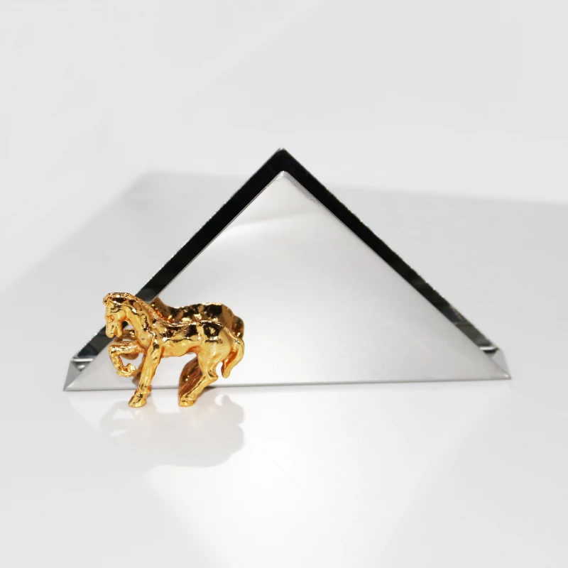 Napkins Stainless Steel Holder with Horse Shape