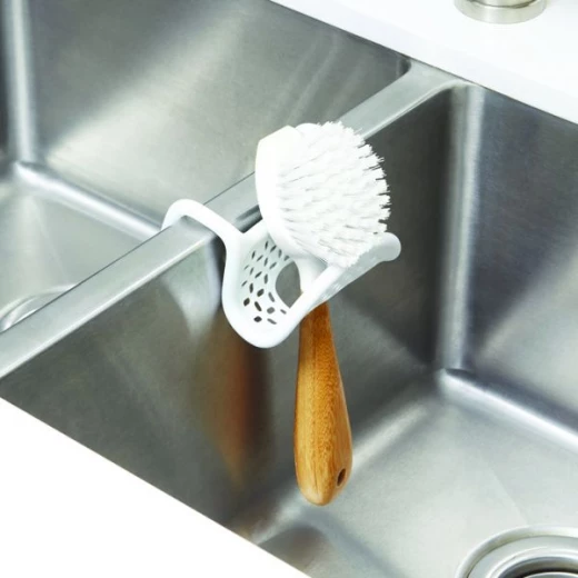 Umbra Sling Sink Caddy, White, Metal Umbra Sling Sink Caddy, White, Metal