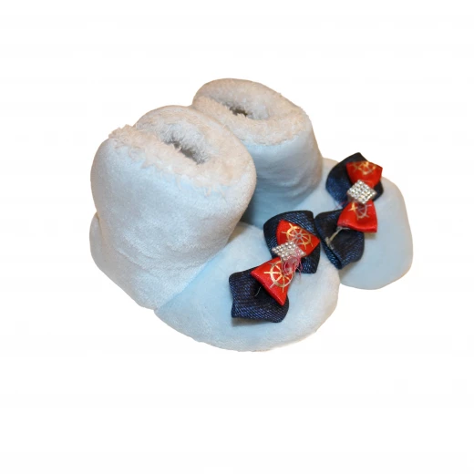 Newborn Shoes, Blue