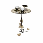 Silver Coated Serving Coffee Table Set