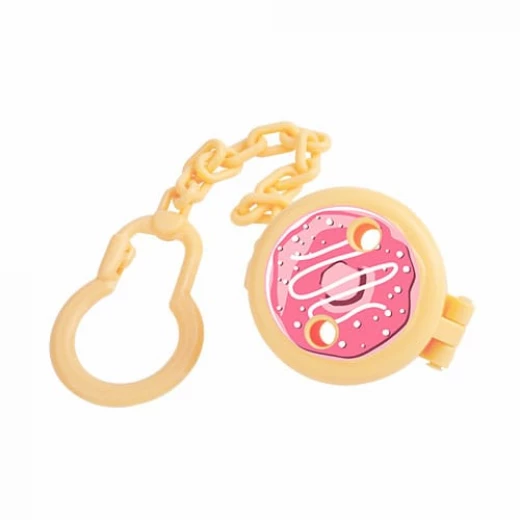 Farlin - Pacifier Clip for Baby Owl 0+, Pink Farlin - Pacifier Clip for Baby Owl 0+, Pink