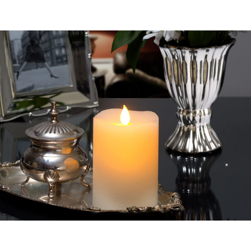 Madmae Coco Santine Medium Led Candle - مدام كوكو